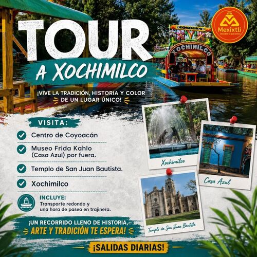 Tour a Xochimilco